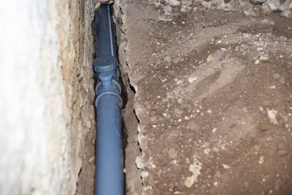 Drain Line Installation in Coeur D Alene