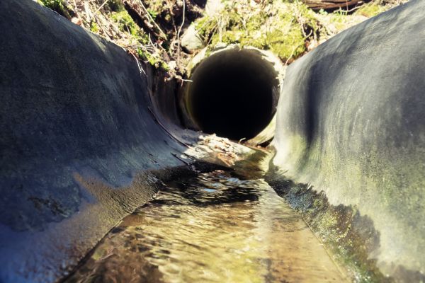 Drainage Swale Installation in Coeur D Alene
