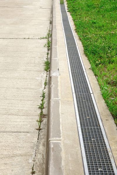 Concrete Drain Installation in Coeur D Alene